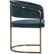 Marris Gold / Danny Teal Dining Armchair
